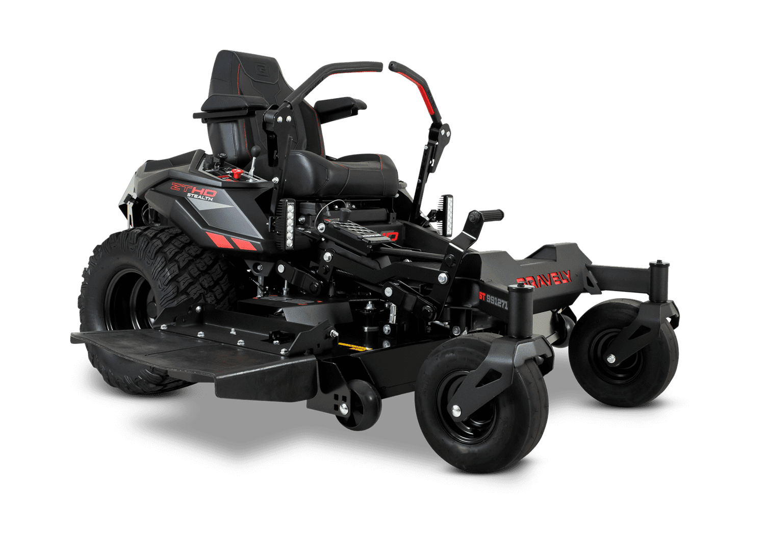 Limited Edition Gravely ZT HD Stealth 52″ Zero-Turn Mower