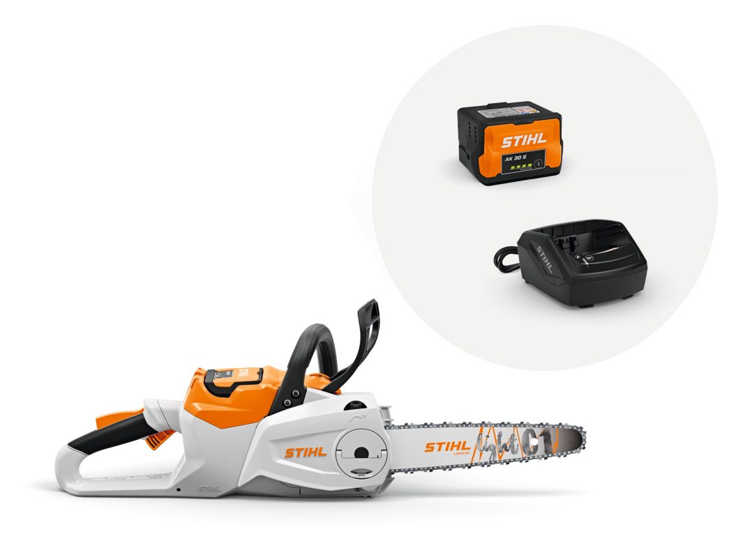 Stihl MSA 80 Battery Chainsaw AK Kit with AK30S Battery and AL101 Charger
