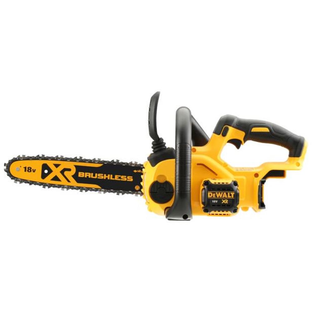 DeWalt DCM565P1-XE 18V 5.0Ah Li-Ion XR Cordless Brushless Compact 300mm (12") Chainsaw Combo Kit - Image 7