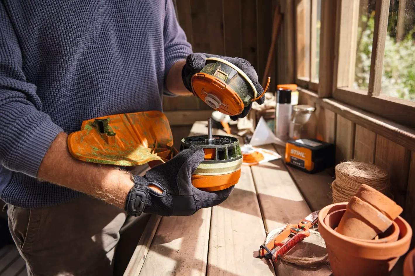 Stihl FSA 70 R Battery Grass Trimmer AK-System Skin Only - Image 4